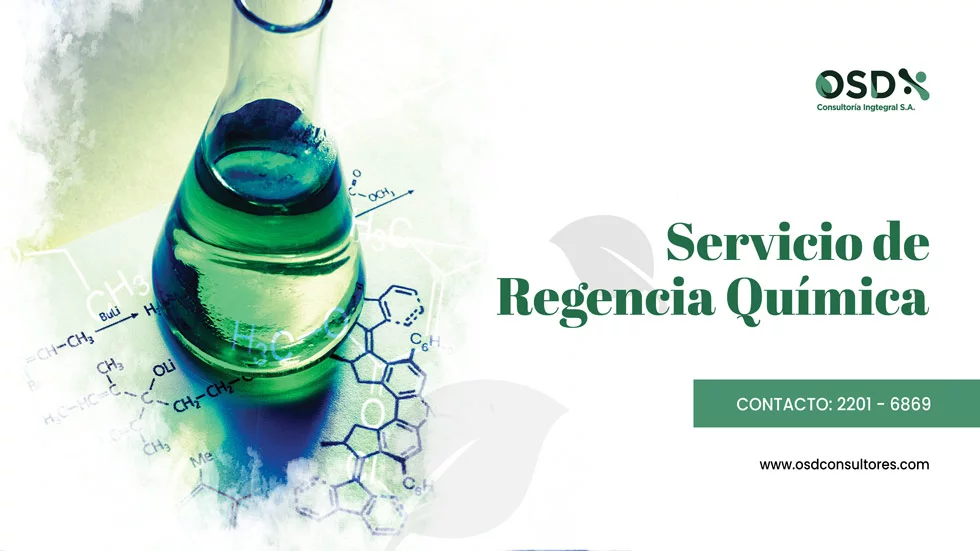 servicio regencia quimica